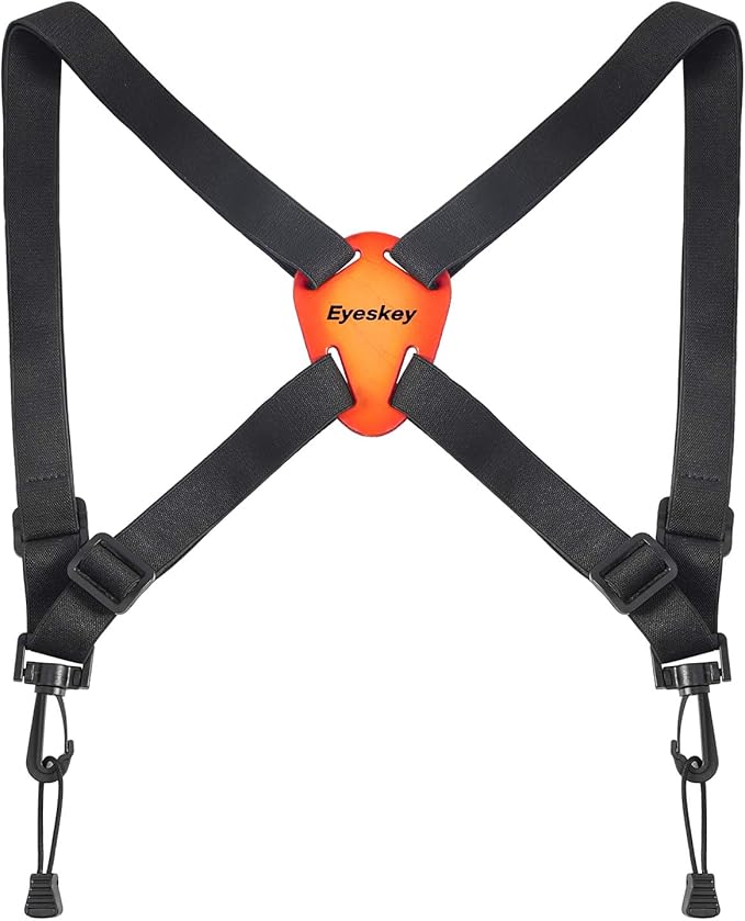 Eyeskey Universal Binoculars Harness Strap - Quick Release, One Size Fits All, Perfect Partner for Binoculars, Cameras and Rangefinders