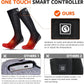 SNOW DEER Upgraded Rechargeable Electric Heated Socks，Ultimate Foot Warmer for Men & Women, Perfect for Skiing, Camping, Hiking, Motorcycling, &Outdoor Riding in Winter