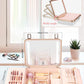 Kalolary Travel Makeup Train Cases with Lighted Mirror 3 Color Setting, Makeup Bag Cosmetic Case Organizer Adjustable Brightness Portable Makeup Storage Box For Makeup Brushes Accessories Tools,White