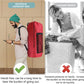 Portable Laundry Bag Backpack with Adjustable Straps, Drawstring Closure & Mesh Pocket - Perfect for College, Apartments, Camping (Red)