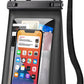 2L Large Waterproof Phone Pouch - [Oversized] [Floating] Waterproof Pouch for iPhone Galaxy Google and More, IPX8 Waterproof Dry Bag for Beach Vacation Belongings