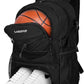 LARIPOP Basketball Bag, Sports Backpack with Ball Holder & Shoe Compartment, Water Resistant Gym Bag for Soccer Volleyball Travel