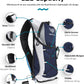 Water Buffalo Hydration Backpack - Lightweight Hydration Pack with 2L Water Bladder - Water Backpack for Hiking, Running, Biking, and Raves - Road Runner 12L Hydropack Backpack