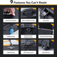 Lykus HC-7240 Large Waterproof Hard Case with Wheels and Customizable Foam, Interior Size 28.3x21.6x15.6 inch, Suitable for cameras, lenses, electronic equipment and more