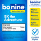 Non-Drowsy Bonine for Motion Sickness Relief, Sea Sickness, Car Sickness, Nausea, & Vomiting - Meclizine HCI 25mg, Travel-Sized - 16ct Raspberry Chewable Tablets (Packaging May Vary)