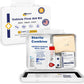 MFASCO Vehicle First Aid Kit - DOT/ANSI/OSHA Compliant - Metal - Portable & Mountable - Waterproof - First Aid Kits for Businesses, Construction, Commercial Vehicles, Workplaces - 115 Pcs