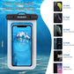 Universal Waterproof Phone Pouch-Waterproof Phone Case for iPhone 15 14 13 12 Pro Max XS Plus Galaxy S24+ S23 Up to 7",IPX8 Waterproof Cellphone Dry Bag Beach Vacation Cruise Ship Essentials-2 Pack