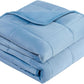 L'AGRATY Weighted Blanket - 60"x80" 15lbs Soft Breathable Heavy Blanket Minky Material with Glass Beads for Adult All-Season Summer Fall Winter Soft Thick Comfort