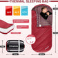 KingCamp Sleeping Bag for Adults, Cold Weather & Warm Extra Wide Big & Tall XL Portable Waterproof Flannel Sleeping Bags, Essentials Gear Accessories for Camping Backpacking Hiking Indoor & Outdoor