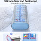 Vaydeer 7 Day Weekly Pill Organizer 2 Times a Day, Metal Am Pm Travel Pill Case, Large Capacity Twice Daily Cute Pill Box for Supplements, Pills, Vitamins and Medication (Gunmetal)
