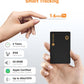 NOVOO Air Locator Tag (iOS Only) Wallet Tracker Card with Apple Find My, Smart Card Bluetooth Tracker, 6 Years Battery, IP68 Waterproof, Keys Finder and Item Locator for Keys, Bags, Passport(BK)