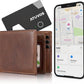 [2025 Apple MFi Certified] ATUVOS Rechargeable Wallet Tracker Card, Ultra Slim 1.6mm Wallet Card Tracker Tag Works with Apple Find My (iOS Only), Item Locator for Luggage Tags, IP67 Waterproof, 1 Pack