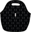 Sok It LunchTote Zippered Bag Insulated Neoprene Caddy (Mystical Meows, Large 4.5 Quart Lunch Tote)