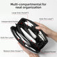 RIGHT AWAY Travel Tech Pouch，Waterproof Cord Case，Electronics Organizer Travel Case，Cable Organizer Storage Bag For Phone, Charger, Accessories(BLACK)