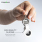 CHARGEWORX Air Tag Holder 4-Pack – Silicone Protective Keychain Holders for Apple Air Tags