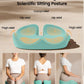 ProtoArc Seat Cushion, Office Chair Cushion for Sciatica, Coccyx Cushion, Ergonomic Memory Foam Seat Cushion for Car, Home, Pressure Relief Pad for Hip, Tailbone, All Day Comfort - Mint Green