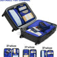 Veken 8 Set Packing Cubes for Travel Essentials, Suitcase Organizer Bags in 4 Sizes, Carry-On Luggage Accessories with Large Laundry & Hanging Toiletry Bag, Must-Have for Airplane, Road Trip & Camping - Roamly