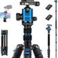 JOILCAN Tripod for Camera, 81" Aluminum Camera Tripod, 83" DSLR Tripods & Monopods, Heavy Duty Travel Tripod for Binoculars Spotting Scope Telescope, Max Load 35lb