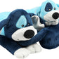 Cabeau Airplane Travel Pillow for Kids – Evolution Kids – Neck Support for Sleeping on Airplanes, Trains, and Cars – Cute, Cozy, and Cuddly Animal Pal for On-The-Go Journeys (Puppies)