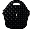 Sok It LunchTote Zippered Bag Insulated Neoprene Caddy (Mystical Meows, X-Large 6.5 Quart Lunch Tote)