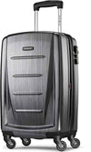 Samsonite Winfield 2 - 20-Inch Hardside Luggage with 360° Spinner Wheels, TSA Lock, Airline Approved - Charcoal