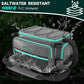THKFISH Waterproof Fishing Tackle Bags, Saltwater Resistant Large Fishing Tackle Bag, 1000D PVC Waterproof Fishing Gear Storage Store 3600 3700 Trays