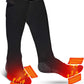 SNOW DEER Upgraded Rechargeable Electric Heated Socks，Ultimate Foot Warmer for Men & Women, Perfect for Skiing, Camping, Hiking, Motorcycling, &Outdoor Riding in Winter