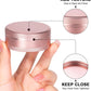 Metal Pill Box 3 Compartment - Waterproof Pill Container for Pocket or Purse, Portable Travel Pill Organizer Heavy Duty Daily Pill Case for Medication, Vitamin