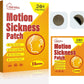 Motion Sickness Patches for Cruise,Car,Bus,Ships,Airplane,Park Rides - Non-Drowsy - Travel Essentials for Adults and Kids (56 Count (Pack of 1))