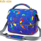 FlowFly Kids Double Decker Cooler Insulated Lunch Bag Large Tote for Boys, Girls, Men, Women, With Adjustable Strap, Car