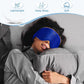 3D Contoured Sleep Mask with Bluetooth Headphones, Eye Masks for Sleep, Sleeping Mask with Ultra-Thin Stereo Speakers for Men, Women, Gifts - Blue