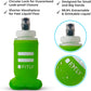Soft Flask - Shrink As You Drink Soft Water Bottle for Hydration Pack - Folding Water Bottle Ideal for Running, Hiking, Cycling, Climbing & Rigorous Activity