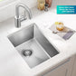 KRAUS Standart Pro 14 -inch Undermount Single Bowl 16 Gauge Stainless Steel Bar Kitchen Sink, KHU101-14