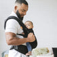 Baby Tula Standard Coast Mesh Baby Carrier Newborn to Toddler, Adjustable & Ergonomic Carrier w/Multiple Carry Positions for 15lbs to 45lbs - Breathable Lightweight Design - Urbanista (Black)