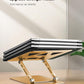 Adjustable Laptop Stand for Desk,Portable Laptop Stand Holder and Riser,Foldable Aluminum Notebook Computer Stands for MacBook Air Pro HP Lenovo Dell Samsung Chromebook, 10-15.6 inch, Gold