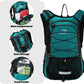 15L Insulated Hydration Backpack Pack with 2L Water Bladder Lightweight Hiking Backpack Bag for Women Men Daypack for Hiking Running Festival Camping Biking - Roamly