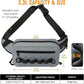 Dovesun Waterproof Fishing Fanny Pack for Men 3.3L Fly Fishing Bag Chest Pack with Airtight Zipper
