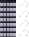 35Large Pockets Over The Door Shoe Organizer, Mesh Pockets Shoe Holder Rack, Capacity Shoe Hanging Storage，door shoe rack With 4 Metal Hook.
