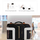 LOVEVOOK Travel Backpack for Women & Men 50L,Airline Approved Carry On Backpack Travel Essentials,TSA Carry on Luggage,Waterproof Personal Item Travel Bag Suitcase,3 Packing Cubes,Black-Leopard print