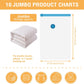 10 Jumbo Vacuum Storage Bags, Space Saver Bags Compression Storage Bags for Comforters and Blankets, Vacuum Sealer Bags for Clothes Storage, Hand Pump Included