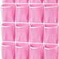 KEEPJOY 28 Pockets Hanging Shoe Organizer, Over the Door Shoe Organizer, Hanging Door Shoe Holder Rack with Mesh Pockets Large Size 65 x 23 Inch (Pink-1Pack)