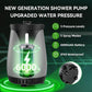 New Gen Portable Camping Shower, Long-Lasting 6000mAh Rechargeable Camp Shower with Shower Head & Sprayer,Upgraded Pressure,5 Spray Modes,IPX8 Waterproof Outdoor Camp Pump for Hiking, Travel, Car, Pet