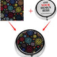 Custom Round Pill Case, Personalized Name/Photo Decor Travel Jewelry Organizer Container Medicine Vitamin Pill case - 3 Compartment