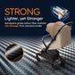 Lightweight Baby Strollers for Airplane, Ultra-Compact Travel Stroller, Light & Strong Portable Toddler Stroller with Carbon Fiber Frame and UPF 50+ Waterproof Canopy, Only 9.9 lbs, Brown