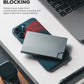 VULKIT Pop up Card Holder Minimalist Credit Card Holder RFID Blocking Slim Metal Card Case for Men or Women(Rose Gold)
