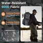 Fishing Tackle Backpack with Cooler Bag, 53L Waterproof Fishing Bag with 2 Rod Holders, Large Fishing Backpacks with Bottle Holder & Coolers, Tackle Storage, Heavy Duty Outdoor Cooler Backpack for Men