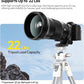 ULANZI Ombra Ⅱ Camera Travel Tripod White, 61.5" Aluminum Tripod Foldable with UKA Quick Release Plate for Phone Sony Canon, Video Shooting Vlogging Portable Stand w Phone Clamp Holder Carry Bag
