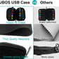 Flash Drive Case 20 Slots USB Storage Case JBOS USB Holder Storage Bag for USB Flash Drive Electronic Accessories Organizer for USB Flash Drive, USB Case, Thumb Drive Caes, Jump Drive Case