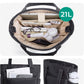 BAGSMART Tote Bag for Women, Lightweight Puffy Tote Bag with Compartments Shoulder Bag Handbag for Travel, Work, Gym,