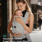 GROWNSY Baby Carrier Newborns to Toddlers, Ergonomic Baby Toddler Carrier Wraps with Head Support, Easy to Wear, Infant Carrier Baby Gift, Travel and Hiking Friendly, 7 to 44 lb (Animal)